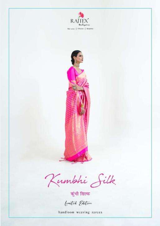 rajtex kumbhi silk 123004 colours fancy sarees collection