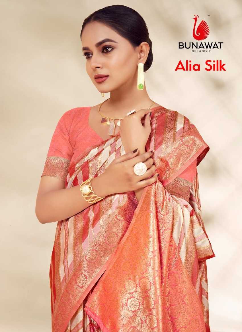 bunawat alia silk wedding wear cotton sarees wholesaler