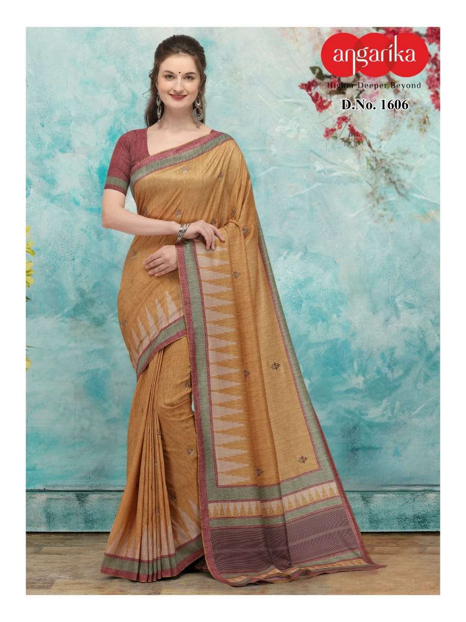 Ambica Fashions Bliss 30000 Series Heavy Work Half Half Sarees Collection Wholesale Supplier