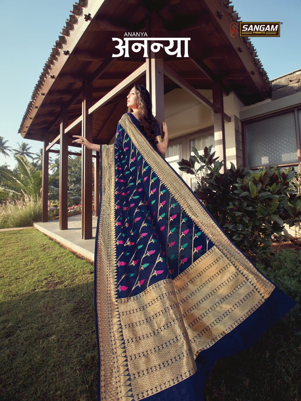 Hitansh Fashion Ananya Heavy Designer Silk Indo Western Full Stitch Gown Collection Wholesale Supplier