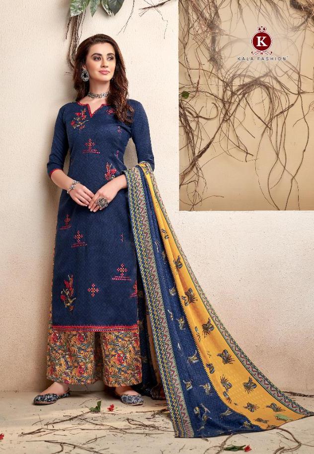 Kala Ishqbaaz Cotton Punjabi Patiyala Dress Materials Collection Wholesale Rate Kala Fashion
