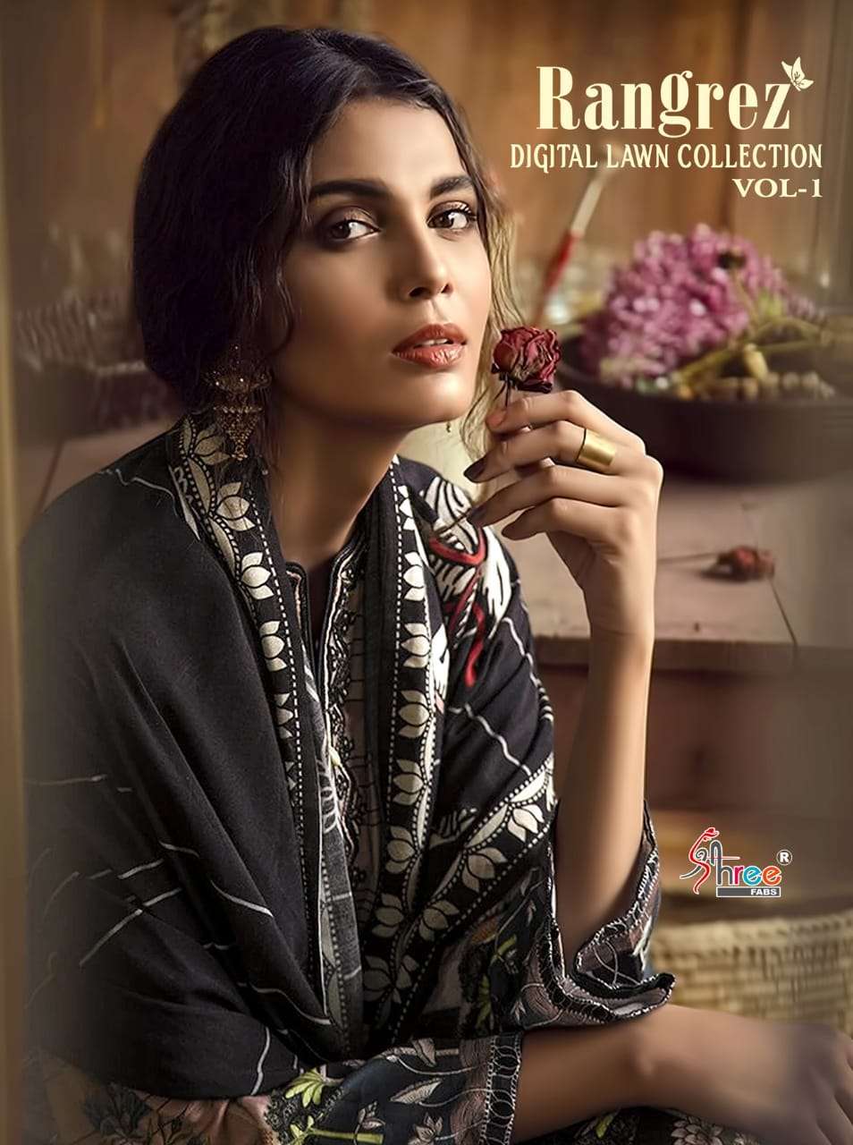 Lala Collection Lawn Vol 1 Printed Dress Materials With Lawn Dupatta Wholesale Supplier
