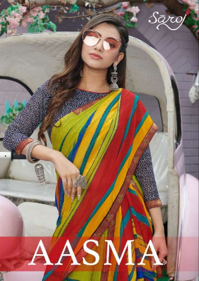 Aarav Trendz Aasma Georgette Heavy Embroidery Salwar Kameez Buy Online