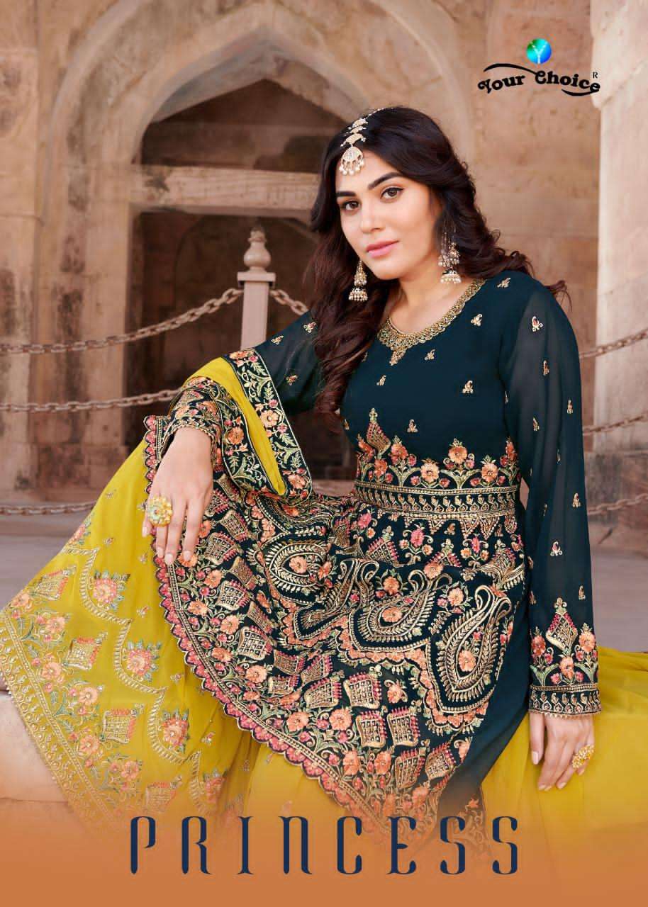 Riddhoo Fashion Princess Raw Silk Work Lehenga Collection Supplier From Surat