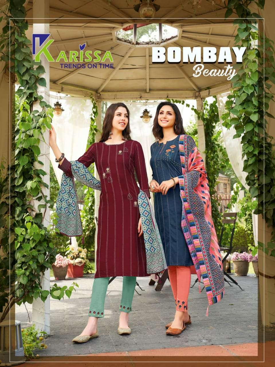 Queen Crown Beauty Reyon Casual Style Long Kurti Collection Wholesale