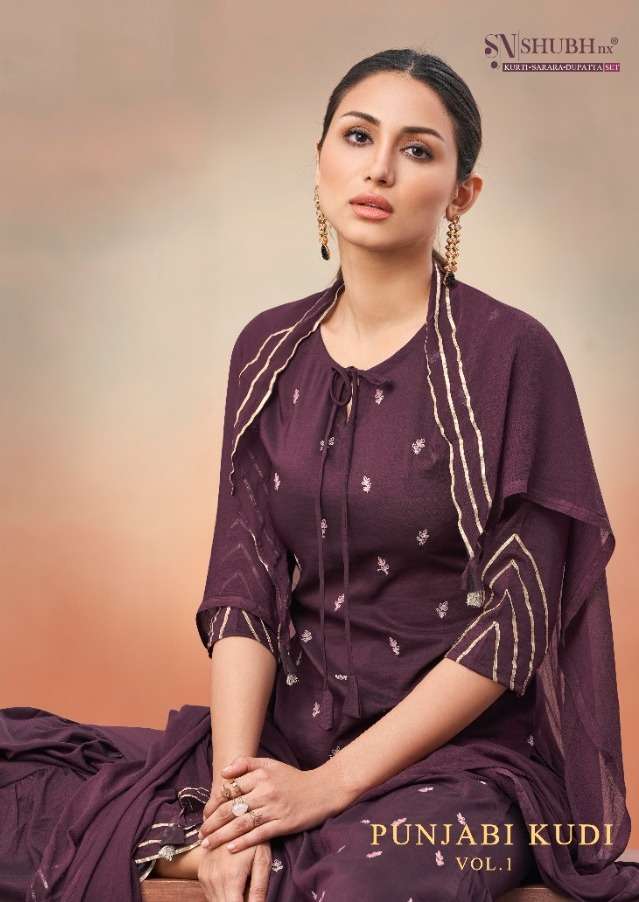 Tanishk Fashion Punjabi Kudi Pure Lawn Patiyala Salwar Suit Supplier Surat Wholesale
