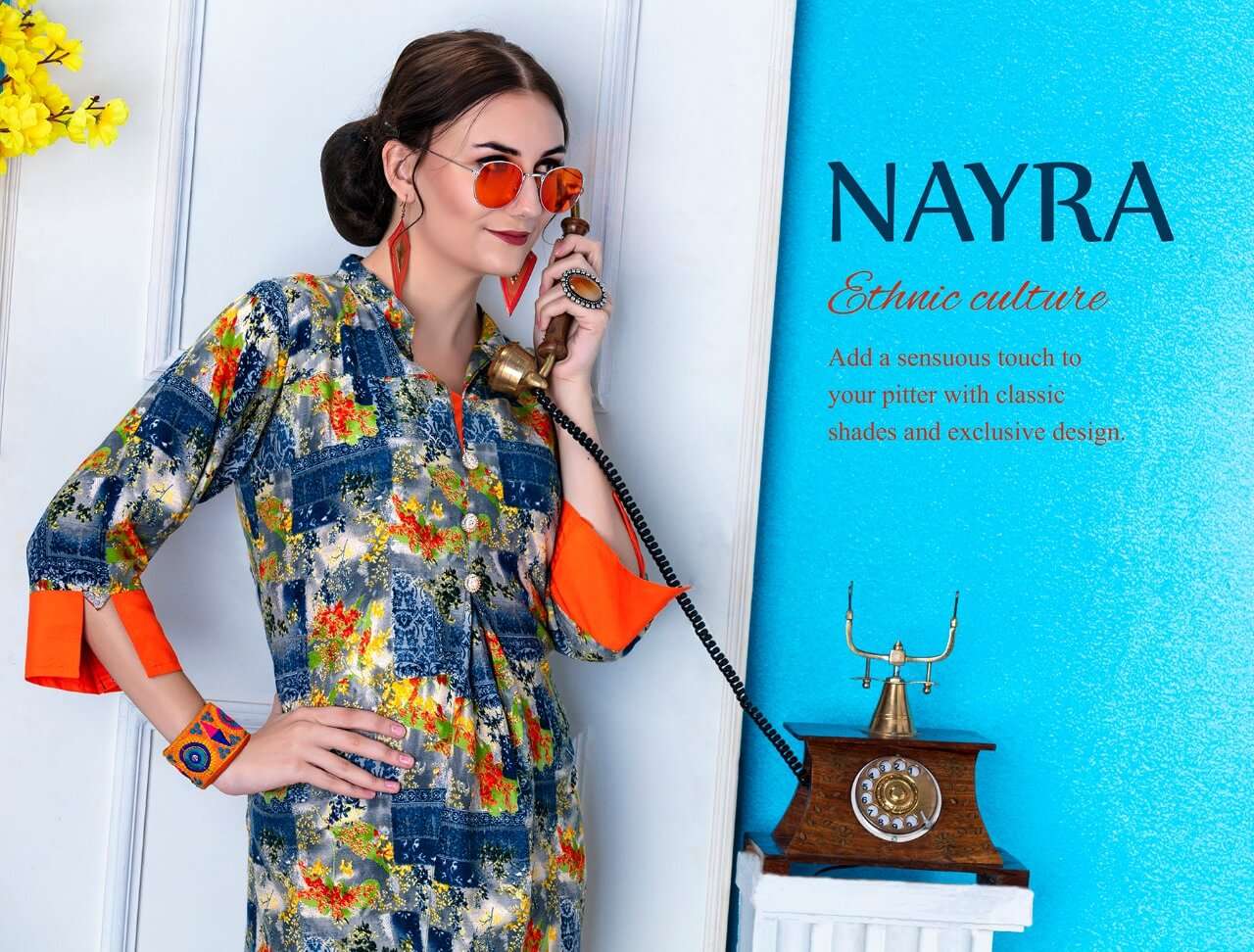 Gallberry Nayra Reyon Casual Wear Fancy Kurti Collection Wholesale Price