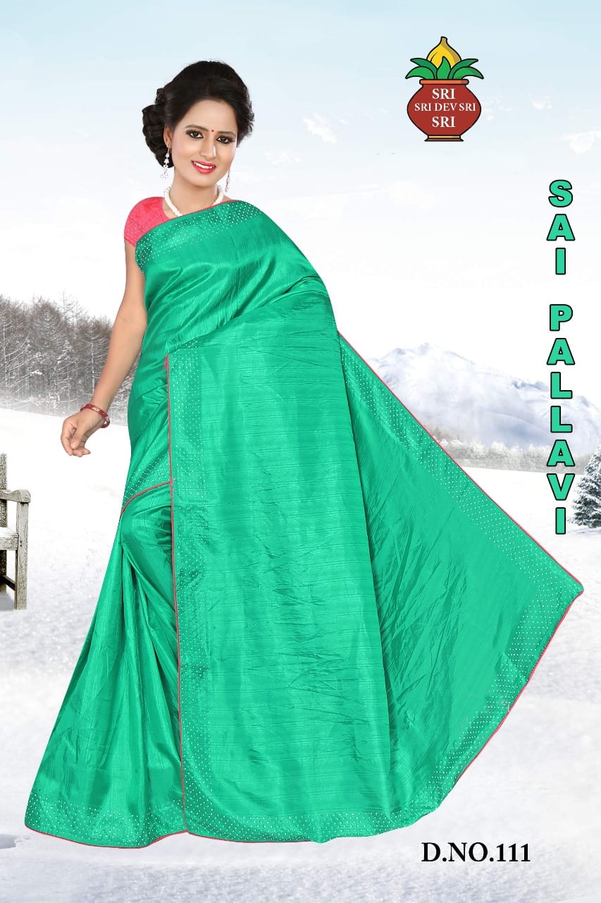 Dwarkanath Present Pallavi Cotton Silk Casual Wear Fancy Saree Collection
