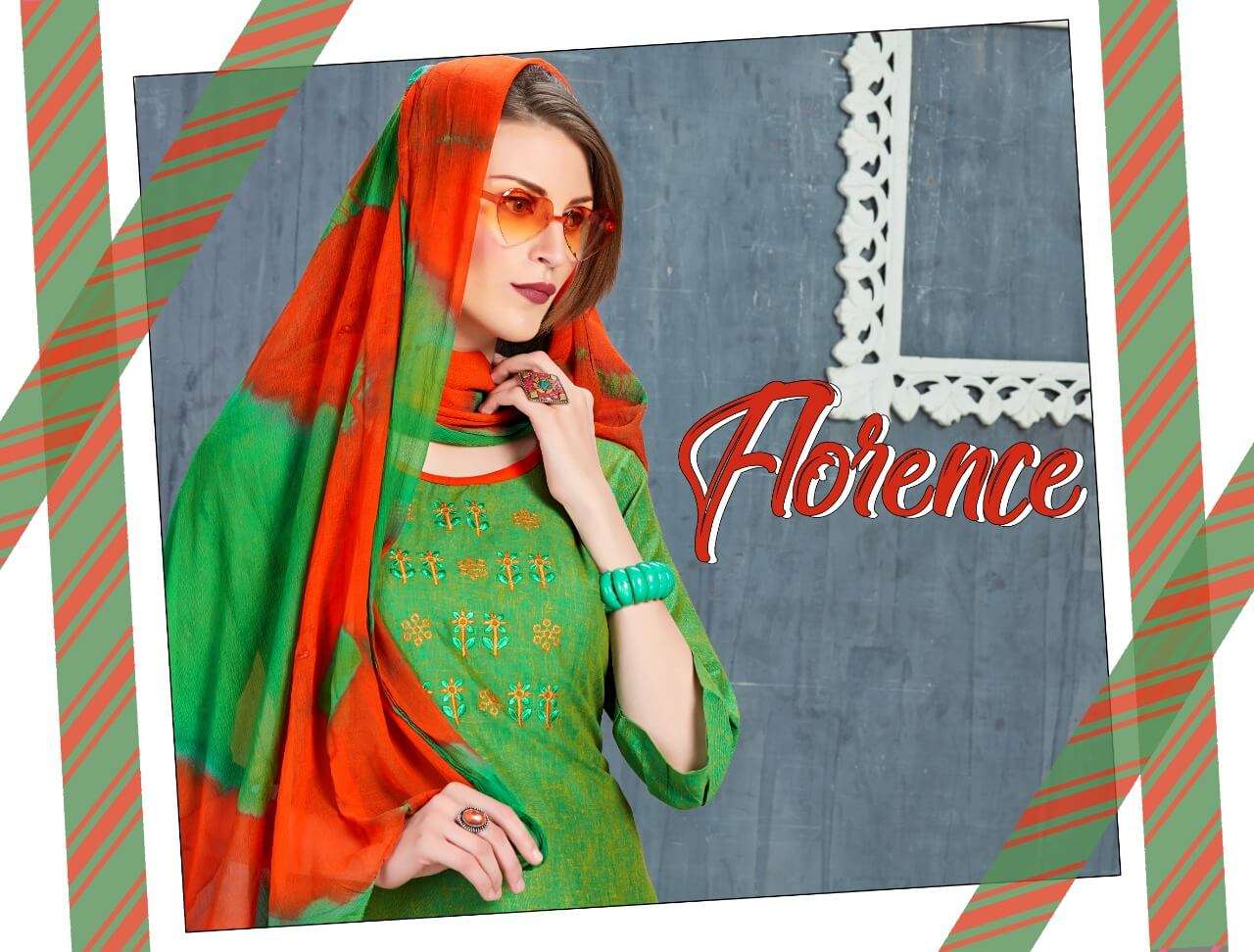 Florance By Saroj Textile Fancy Work Latest Saree Concept Collection Best Rate Wholesaler Exporter