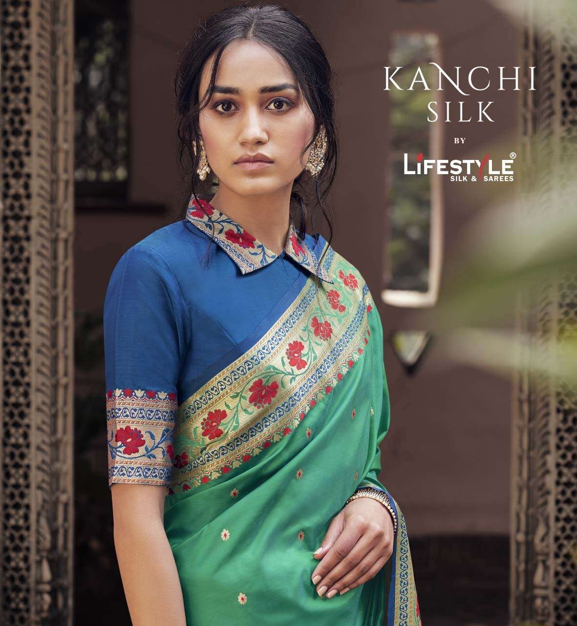 Kianaa Fashion Kanchi Silk Nylon Silk Sarees Online Shopping Low Price