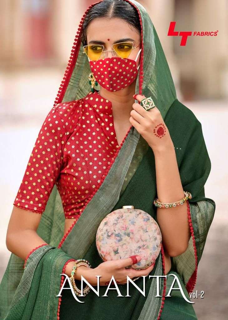 Lt Saree Linen Silk Traditonal Sarees Collection Wholesalers In Surat