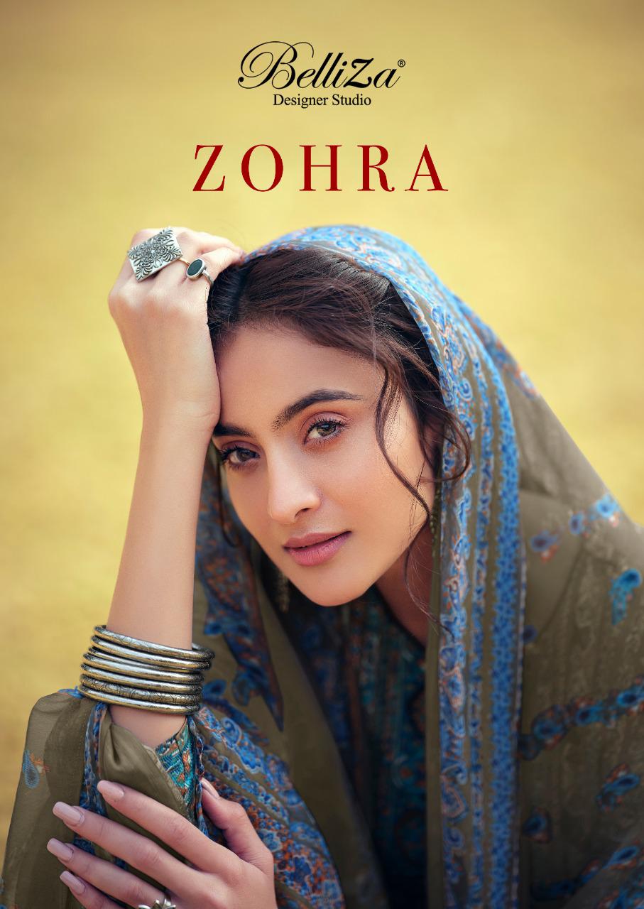 Mf Present Zohra Silk Embroidery Plazzo Style Dress Materials Supplier