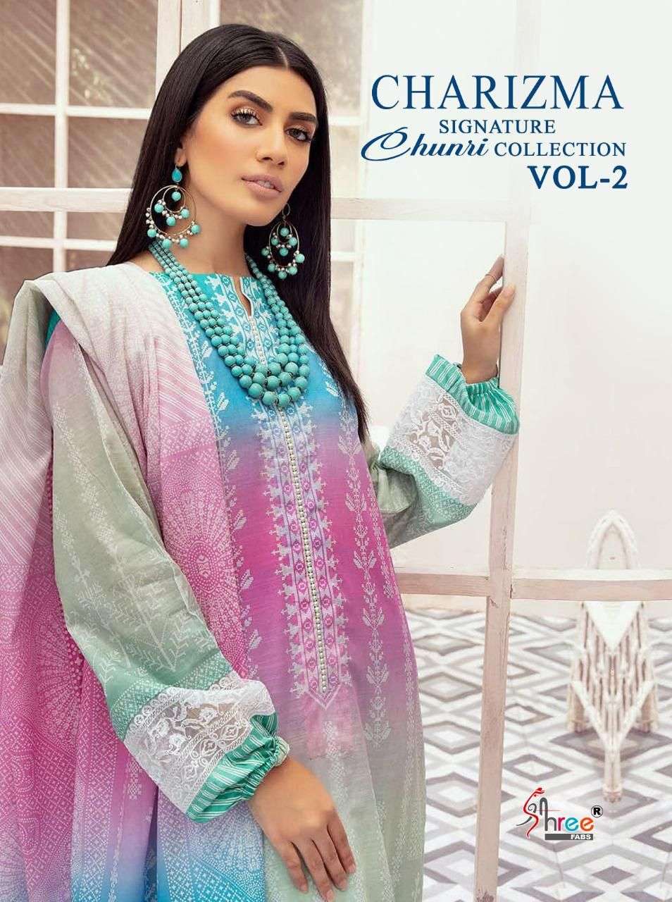 Gangour Nx Chunri Vol 2 Cotton Fancy Work Dress Materials Supplier Surat
