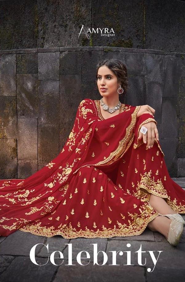 Kalapriya Launched Celebrity Heavy Reyon Sharara Style Dress Materials Supplier