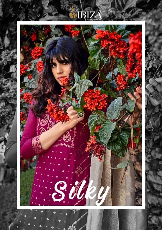 Hetvi Silky Fancy Work Ready To Wear Kurtis Wholesaler In Gujarat India
