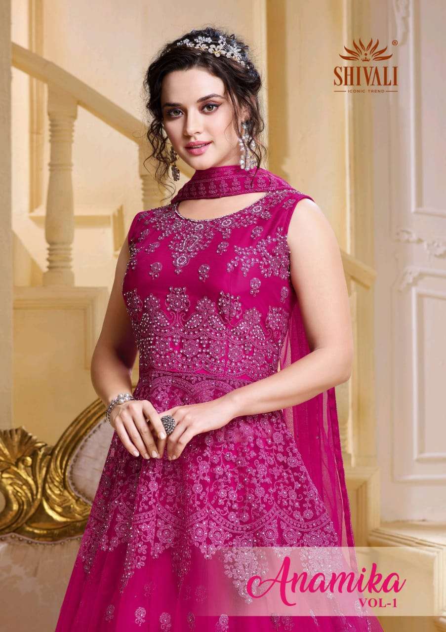 Neymar Design Studio Anamika Dark Color Designer Sarees Supplier In Surat Wholesale