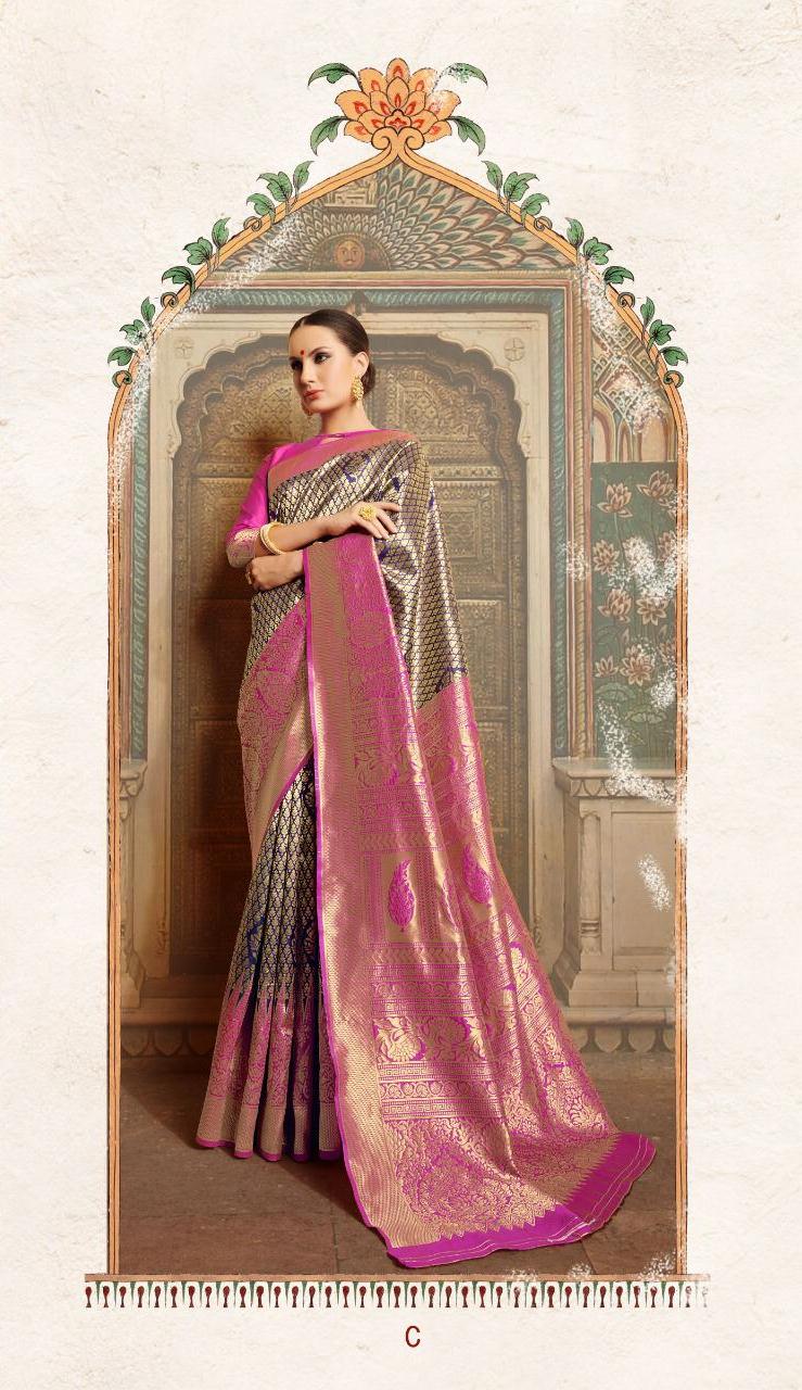 Shangrila Karigari Silk Banarasi Silk Saree Traditional Wear