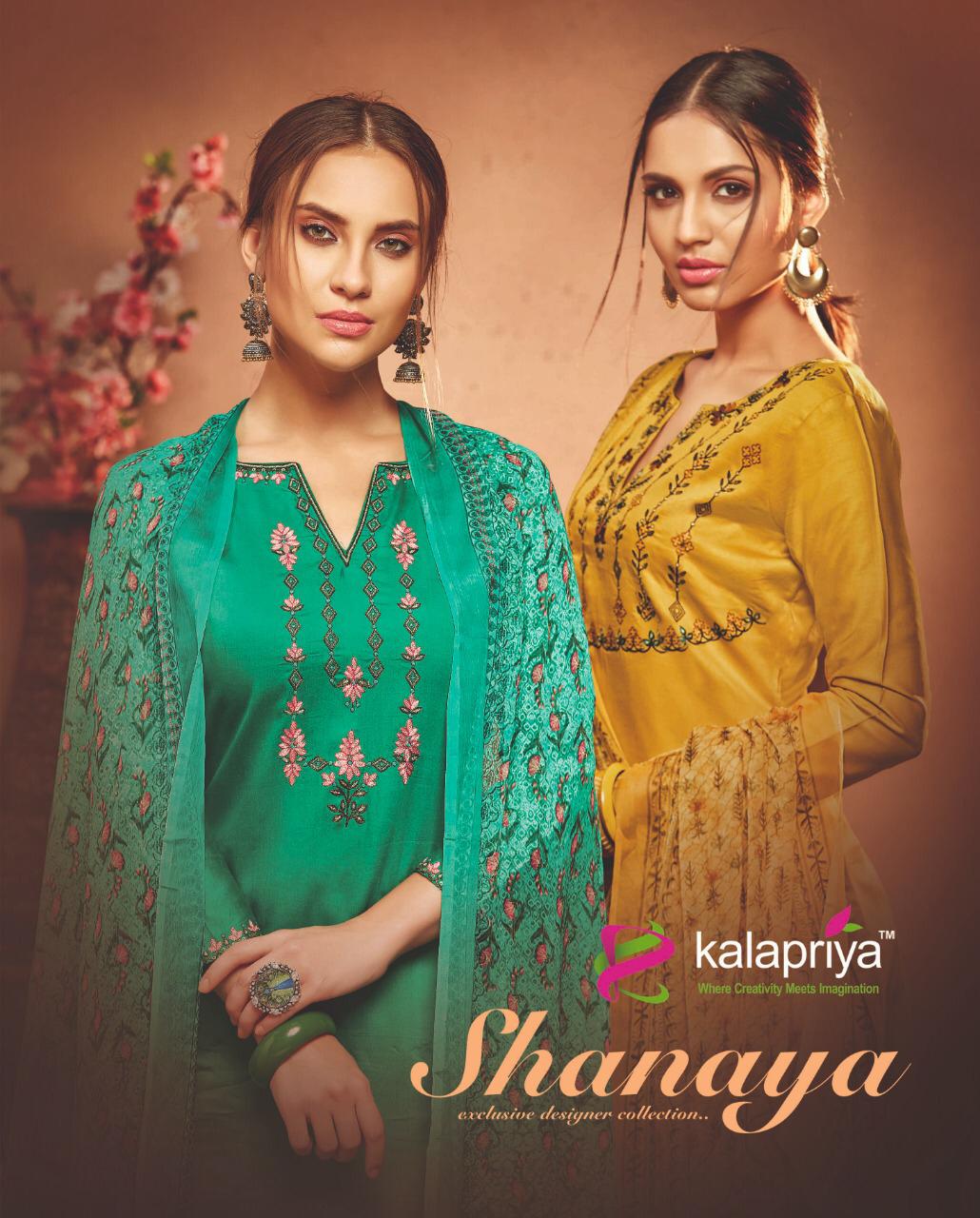 Kalapriya Shanaya Cotton Printed Fancy Ladies Suits Catalog Online