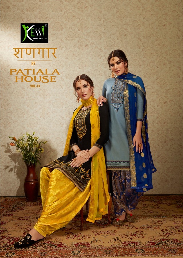 Kessi Shangar By Patiyala House Vol 13 Jam Silk Cotton Suit Online Dealer