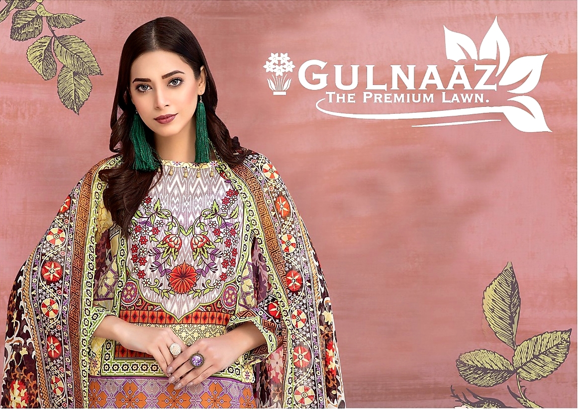 Nafisa Present Gulnaaz Vol 1 Pure Lawn Regular Wear Salwar Suit Catlog