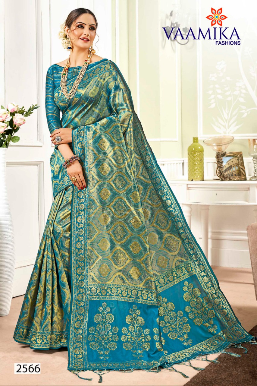 Samprada Silk By Vaamika Fashion Designer Patola Silk Saree Wholesale