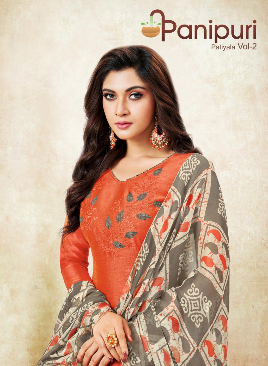 Shagun Lifestyle Panipuri Vol 2 Cotton Ethnic Wear Patiyala Style Suit Online
