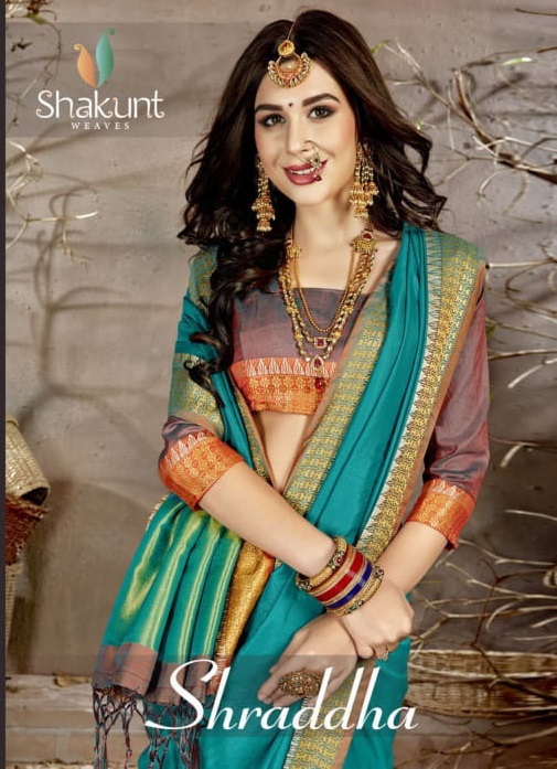 Shakunt Present Shraddha Silk Saree Collecion Wholesale Trader