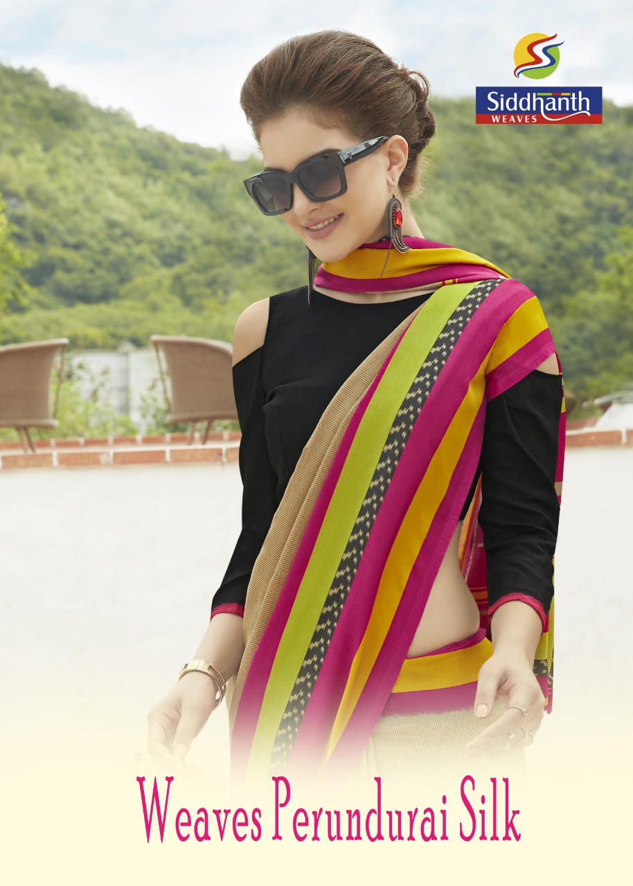 Siddhanth Weaves Perundurai Silk Ethnic Wear Sarees Authorized Supplier