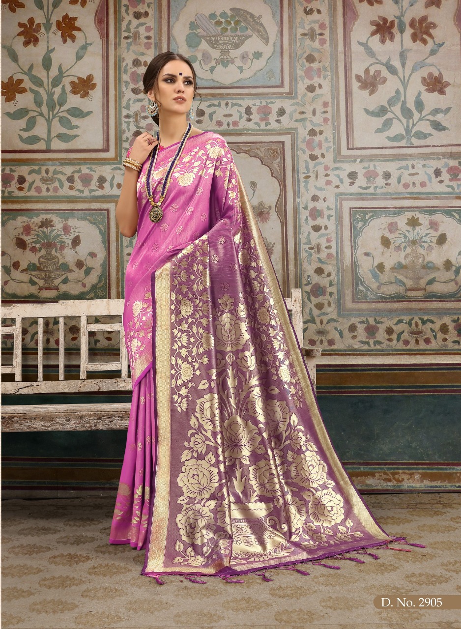 Vaamika Fashion Kanjivaram Silk Traditional Wear Saree Online Shopping