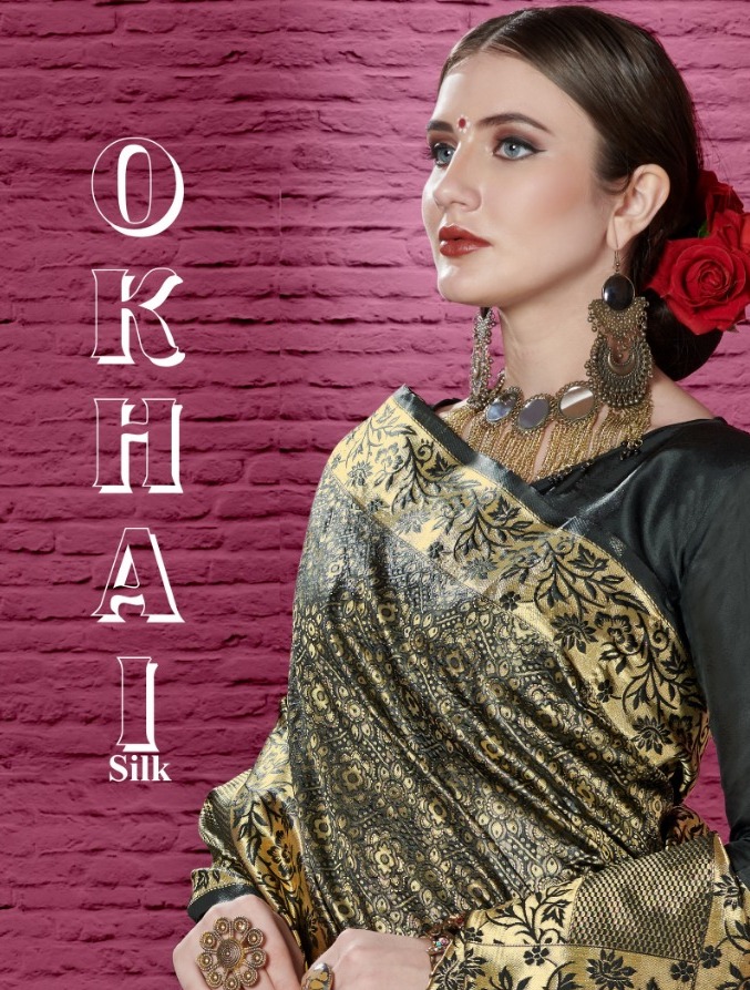 Ynf Presents Okhai Silk Casual Wear Sarees Onam Festival