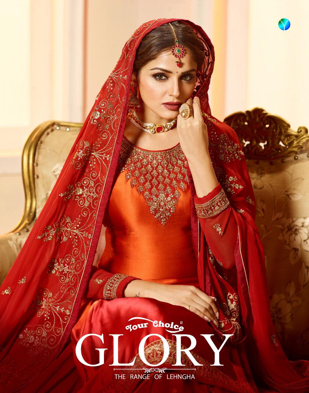 Your Choice Glory 3287-3290 Series Lehenga Style Designer Dresses