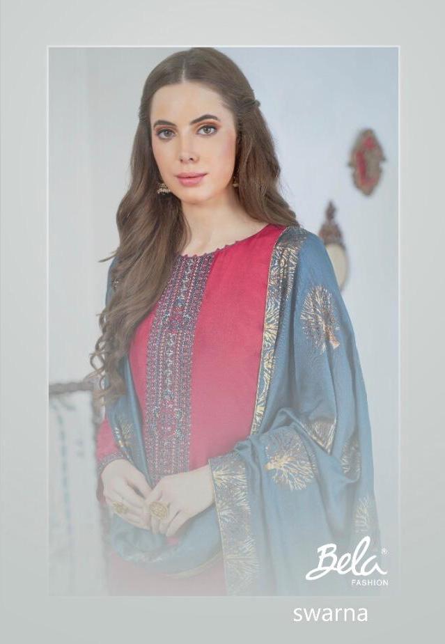 Bela Fashion Swarna 900-908 Series Cotton Silk Straight Salwar Kameez Wholesale