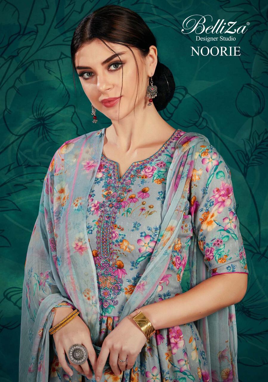 Belliza Designer Studio Noorie Pure Pashmina Digital Style Casual Wear Salwar Suit