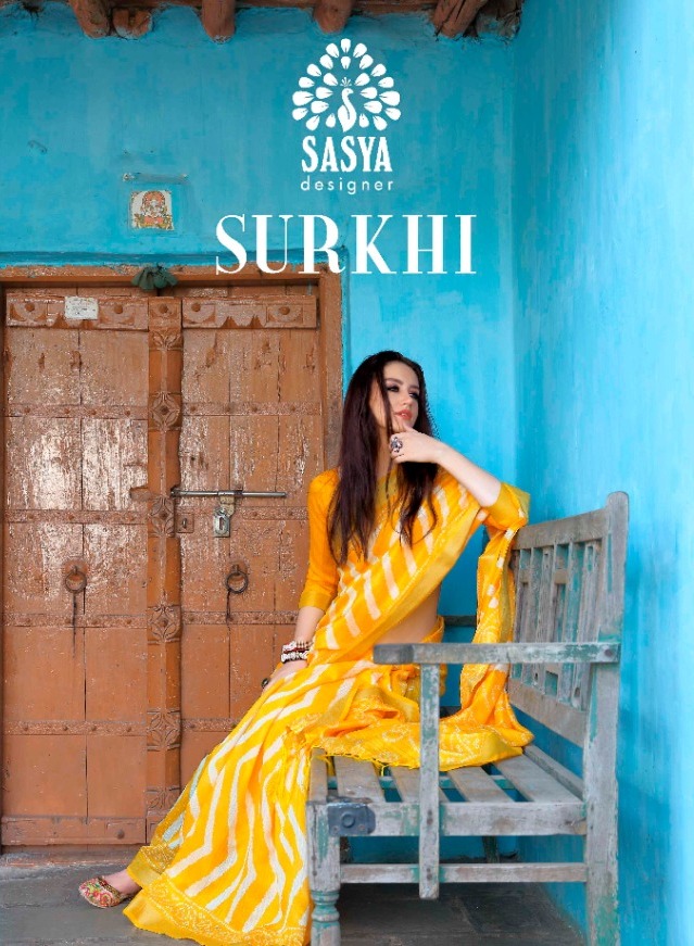 Surkhi By Sva Bhagalpuri Cotton Casual Wear Saree Supplier