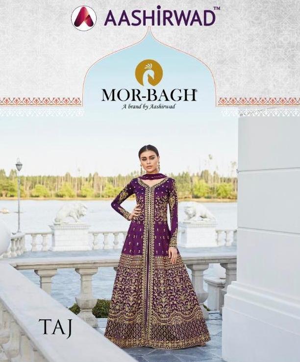 Aashirwad Mor Bagh Taj Vol 4 7007-7010 Series Bridal Dresses Online Shopping