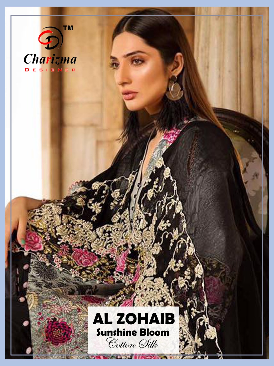Charizma Al Zohaib Patch Work Pakistani Pattern Ladies Suits