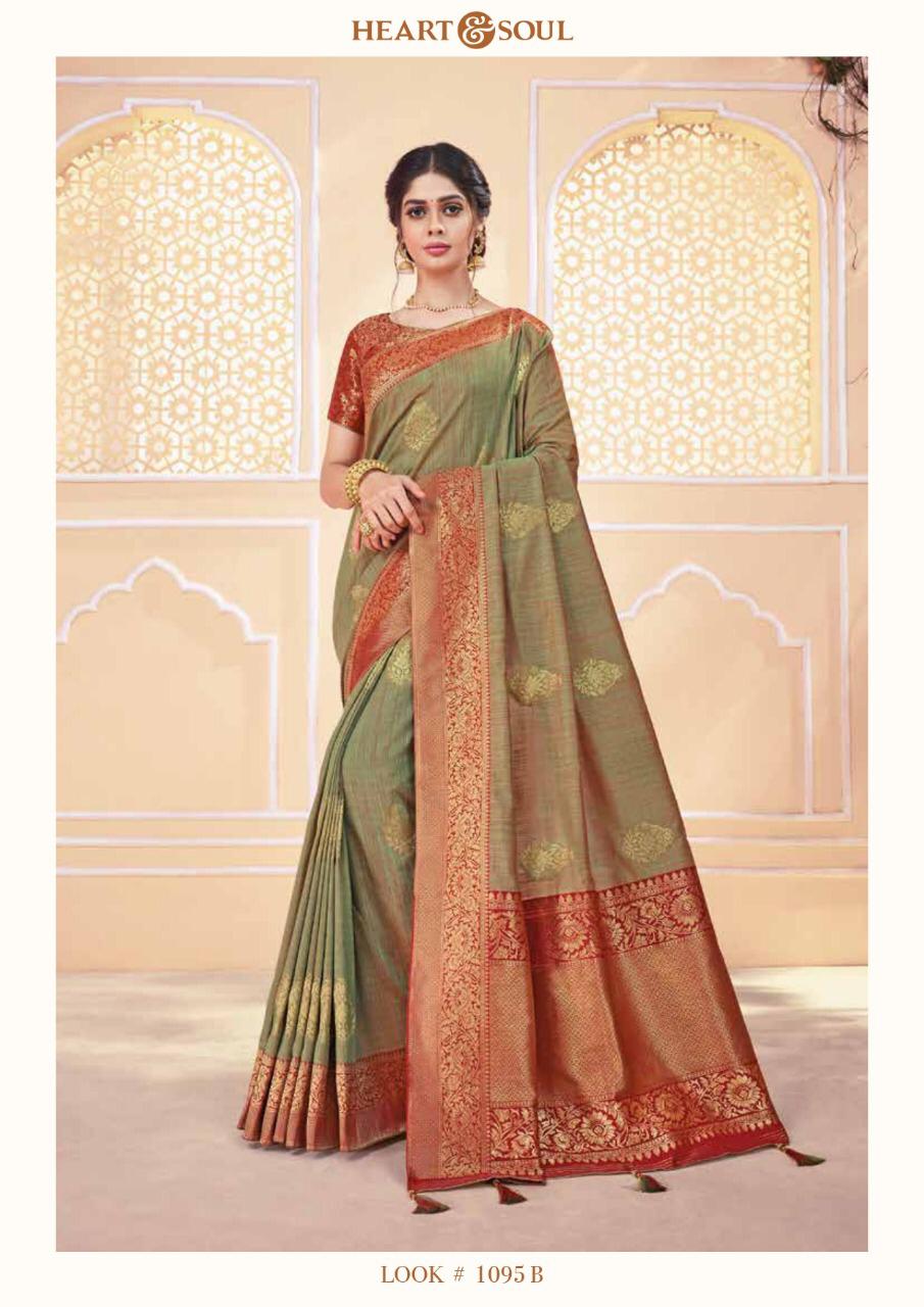 Heart And Soul 1095 Ab Series Designer Silk Traditional Saree