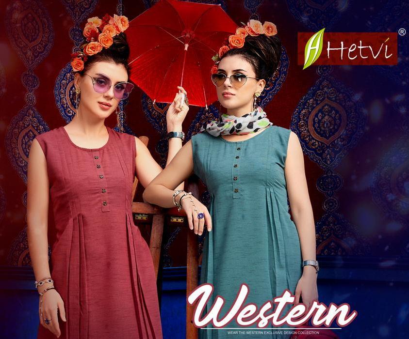 Hetvi Present Western Georgette Designer Short Kurti Wholesale Price In Surat Market