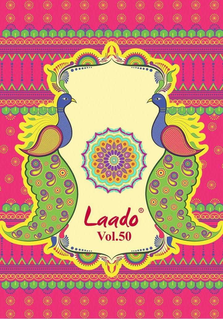Jay Hanuman Launch Laado Vol 50 Pure Cotton Casual Wear Salwar Suit Wholesaler