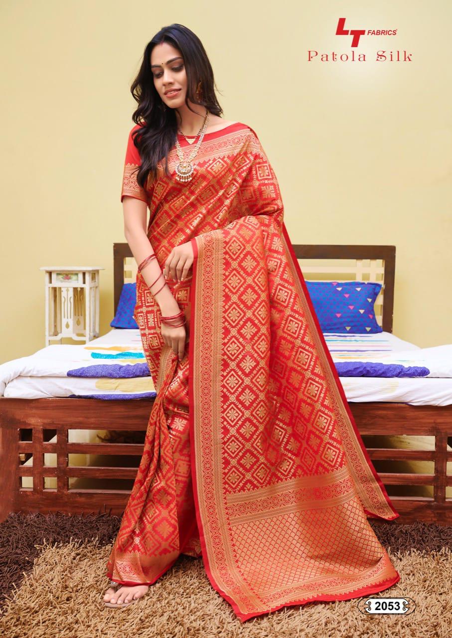Lt Fashion Patola Silk Traditional Wear Saree Dealer At Cheapest Price