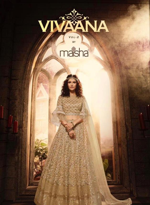Maisha Vivaana Vol 2 Wedding Bridal Exclusive Designer Lehanga Collection