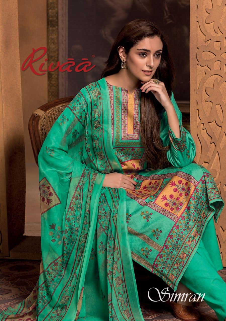 Rivaa Simran 1430-1434 Series Cotton Printed Dress Materials Catalogue