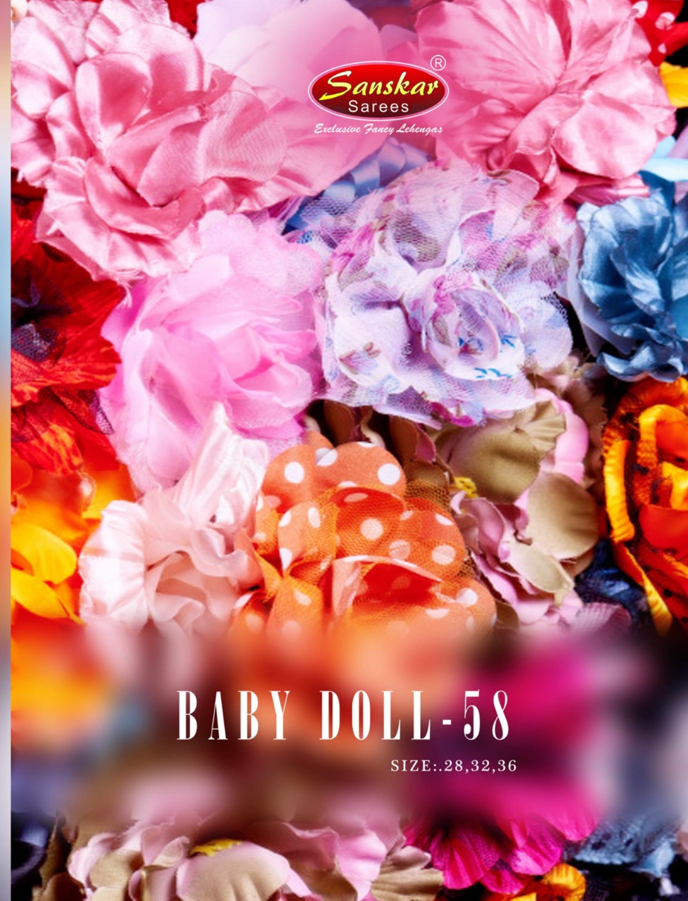 Sanskar Style Baby Doll Vol 58 Children Lehenga Collection Buy Online
