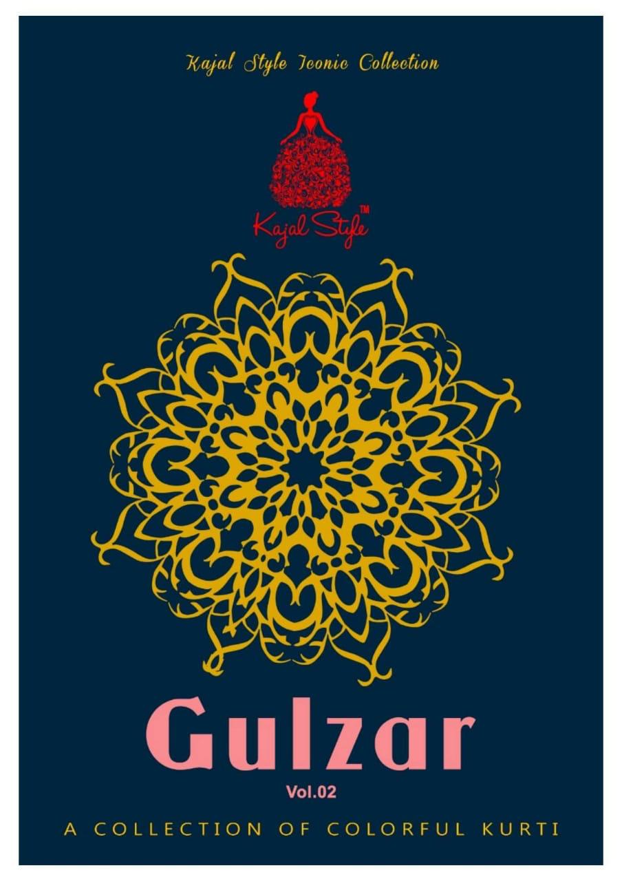 Kajal Style Gulzar Vol 2 Rayon Kurti Plazzo With Dupatta Collection