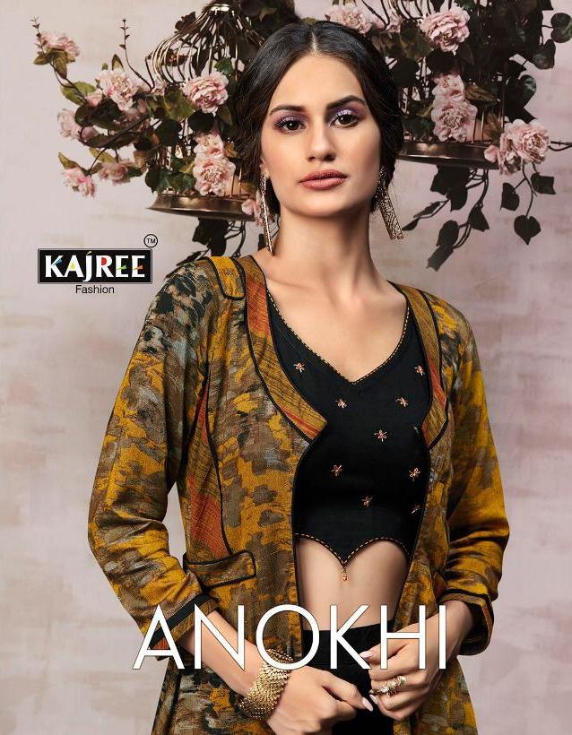 Kajaree Anokhi Designer Exclusive Long Kurti With Shrug Wholesale Rate