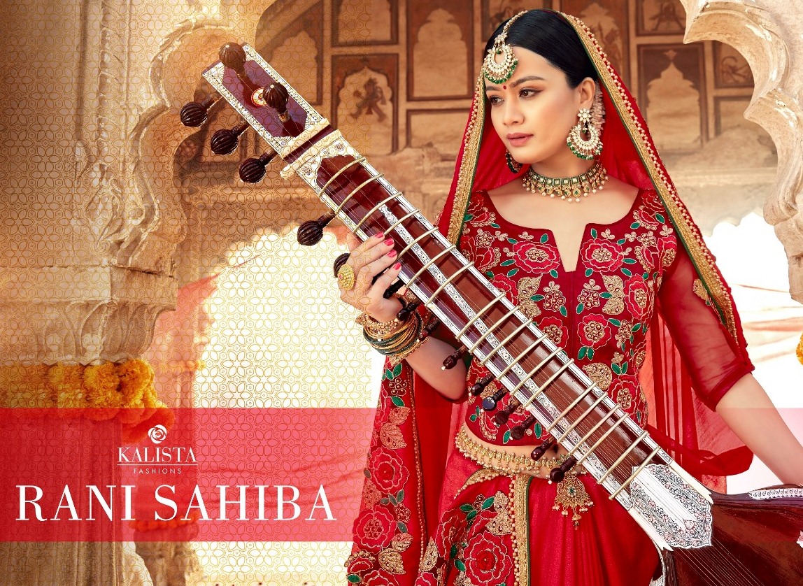 Kalista Fashion Rani Sahiba Rangoli Silk Traditional Wear Saree Online Shopping