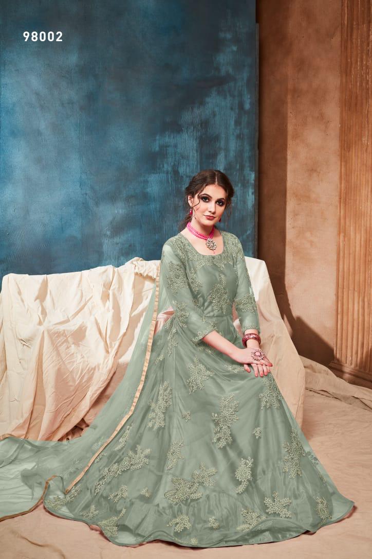 Twisha Present Aanaya Vol 98 Anarkali Net Party Wear Salwar Kameez