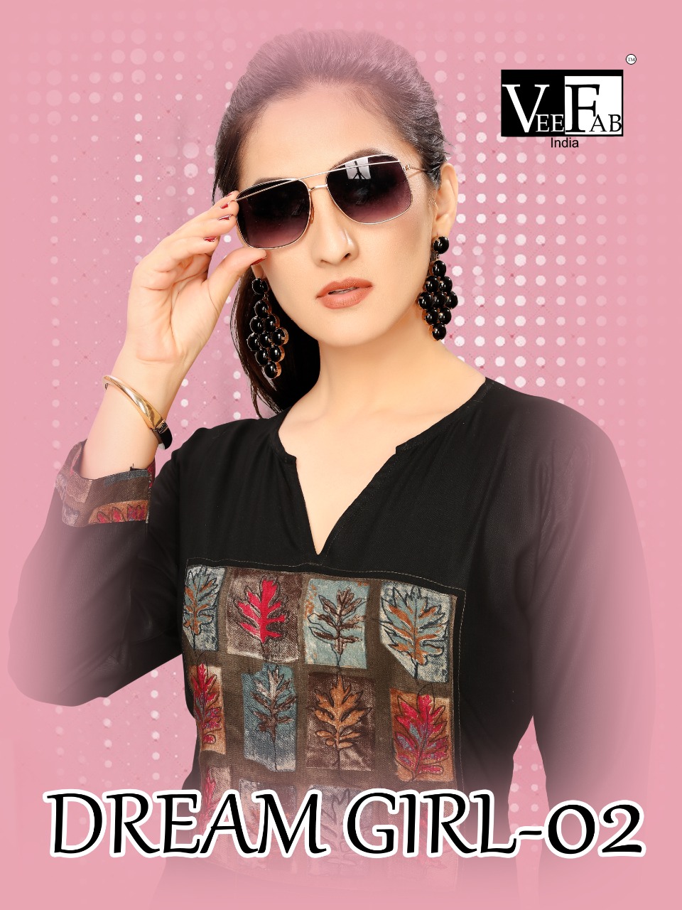 Vee Fab India Launching Dream Girl Vol 2 Rayon Print Regular Wear Kurti Collection