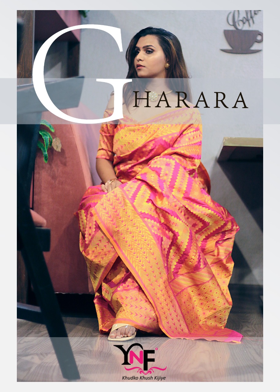 Ynf Gharara Silk Ikkat Art Silk Saris Online Shopping In India