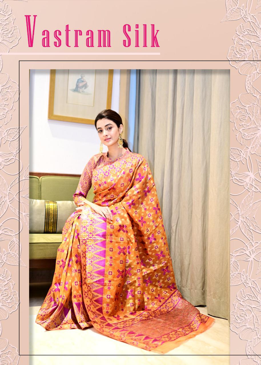 Ynf Presents Vastram Silk Organza Silk Fancy Saris Buy Online Shopping